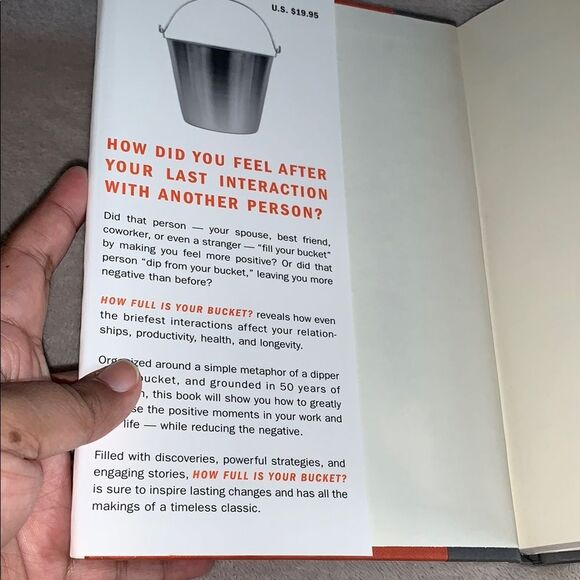 How Full Is Your Bucket? by Tom Rath and Donald O. Clifton - Hardcover - Picture 4 of 6